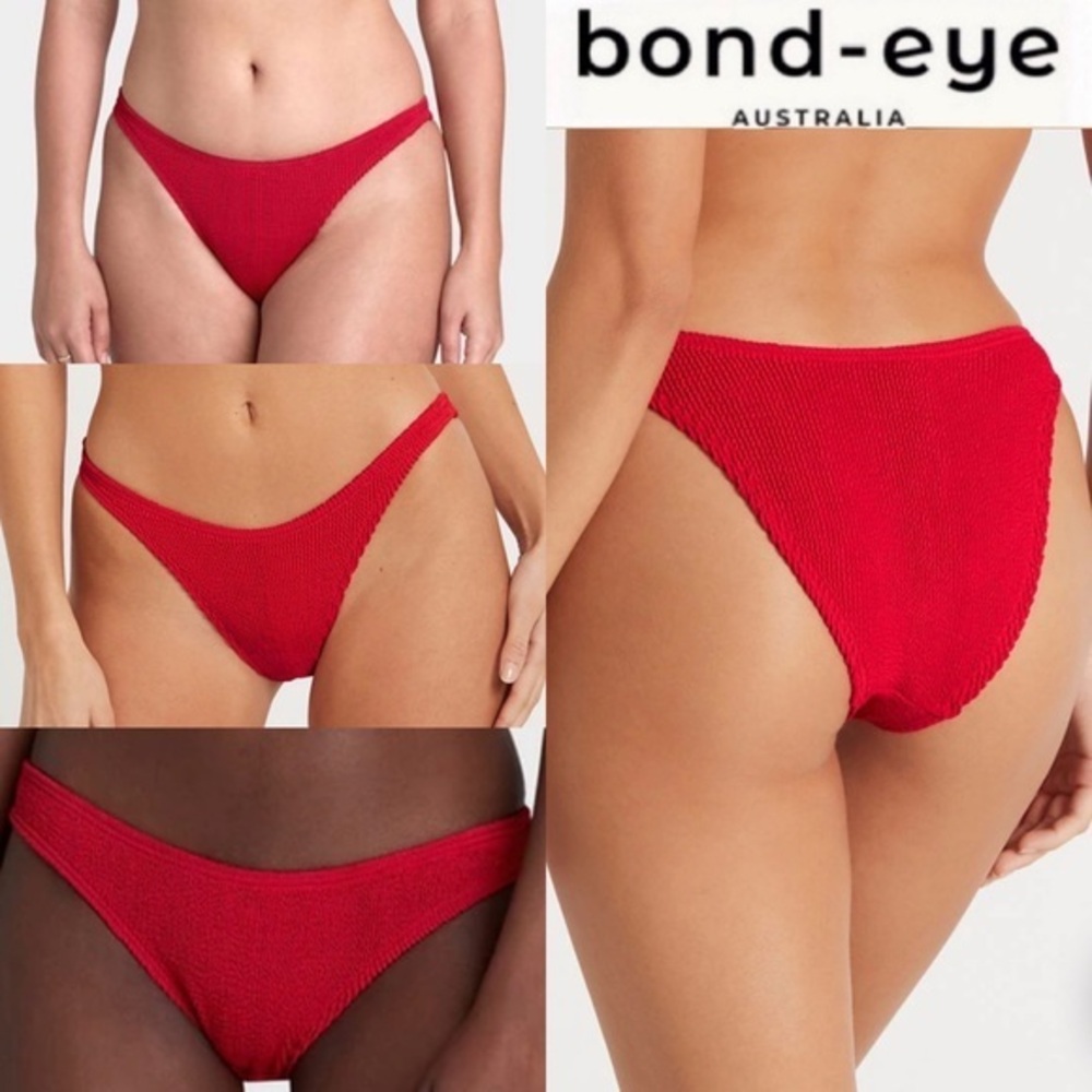 Bond-eye Scene Brief Eco Bottoms In Baywatch Red OS 90$